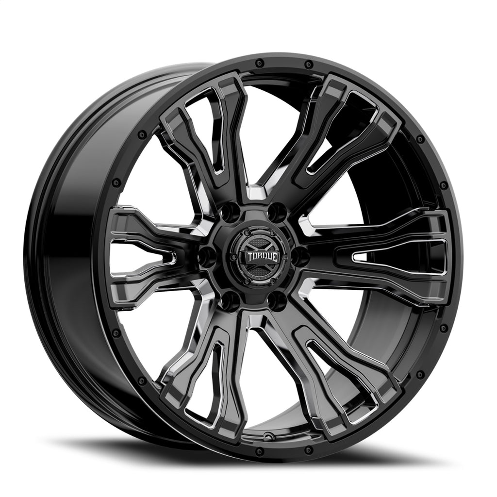 Rough Country TW407C-20908413-12 Torque Prime Wheel for Select Cadillac Escalade, Chevrolet Avalanche, Chevrolet Avalanche 1500, Chevrolet Blazer, Chevrolet C10 Pickup, Chevrolet Colorado, Chevrolet K10, Chevrolet K10 Pickup, Chevrolet K10 Suburban,