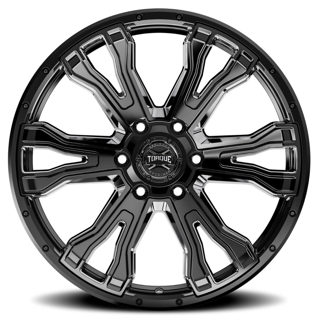 Rough Country TW407C-20908413-12 Torque Prime Wheel for Select Cadillac Escalade, Chevrolet Avalanche, Chevrolet Avalanche 1500, Chevrolet Blazer, Chevrolet C10 Pickup, Chevrolet Colorado, Chevrolet K10, Chevrolet K10 Pickup, Chevrolet K10 Suburban,