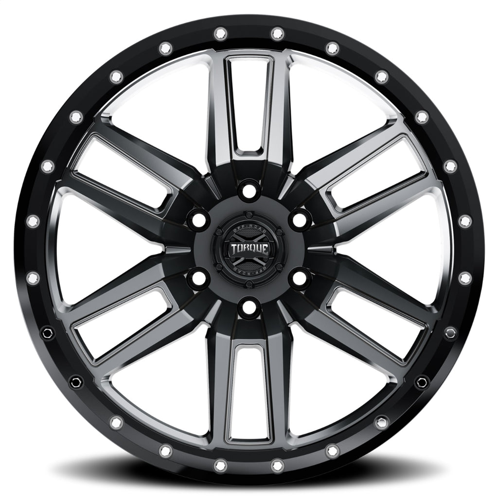 Rough Country TW411C-20903612-12 Torque TW411 Pritchett Wheel for Select Ford Bronco, Ford Expedition, Ford F-150, Ford F-150 Lightning