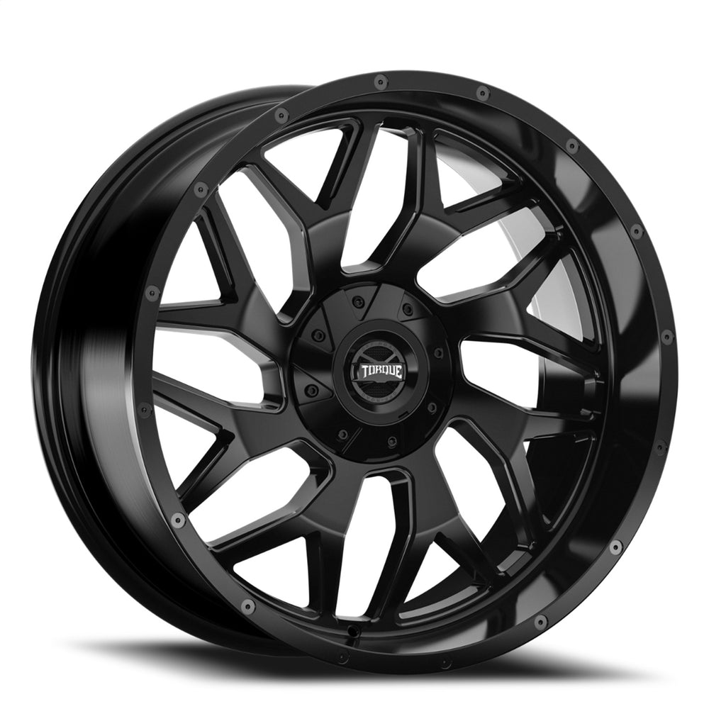Rough Country TW427C-20903504-12 Torque TW427 Vortex Wheel for Select Cadillac Escalade, Chevrolet Avalanche, Chevrolet Avalanche 1500, Chevrolet Blazer, Chevrolet C10 Pickup, Chevrolet Colorado, Chevrolet K10, Chevrolet K10 Pickup, Chevrolet K10
