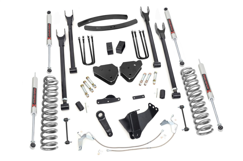 Rough Country 58440 Suspension Lift Kit w/Shocks for Select Ford F-250 Super Duty, Ford F-350 Super Duty