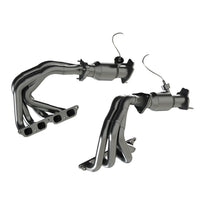 Load image into Gallery viewer, Kooks Custom Headers 2181HY30 1-7/8in. x 2in. Tri-Y Headers and 5in. Ultra GREEN Cats. 2022+Corvette Z06. for Select Chevrolet Corvette