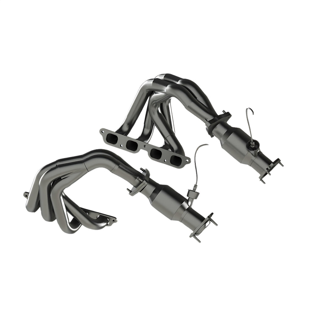 Kooks Custom Headers 2181HY30 1-7/8in. x 2in. Tri-Y Headers and 5in. Ultra GREEN Cats. 2022+Corvette Z06. for Select Chevrolet Corvette