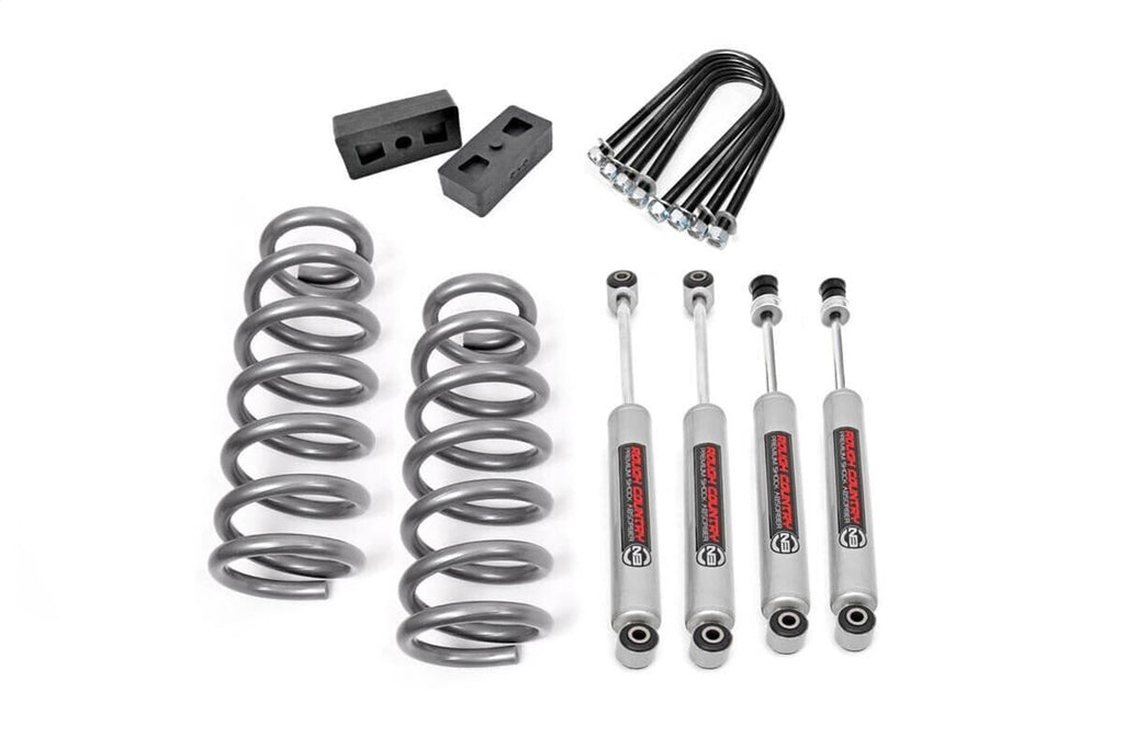 Rough Country 36630 Suspension Lift Kit w/Shocks for Select Dodge Ram