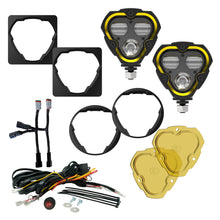 Load image into Gallery viewer, KC HiLiTES 97147 KC FLEX ERA 3 LED DM SAE FOG 2-LIGHT MSTR KIT 10-24 JEEP JK JL JT AFTERMARKET for Select Jeep Gladiator, Jeep Wrangler, Jeep Wrangler JK
