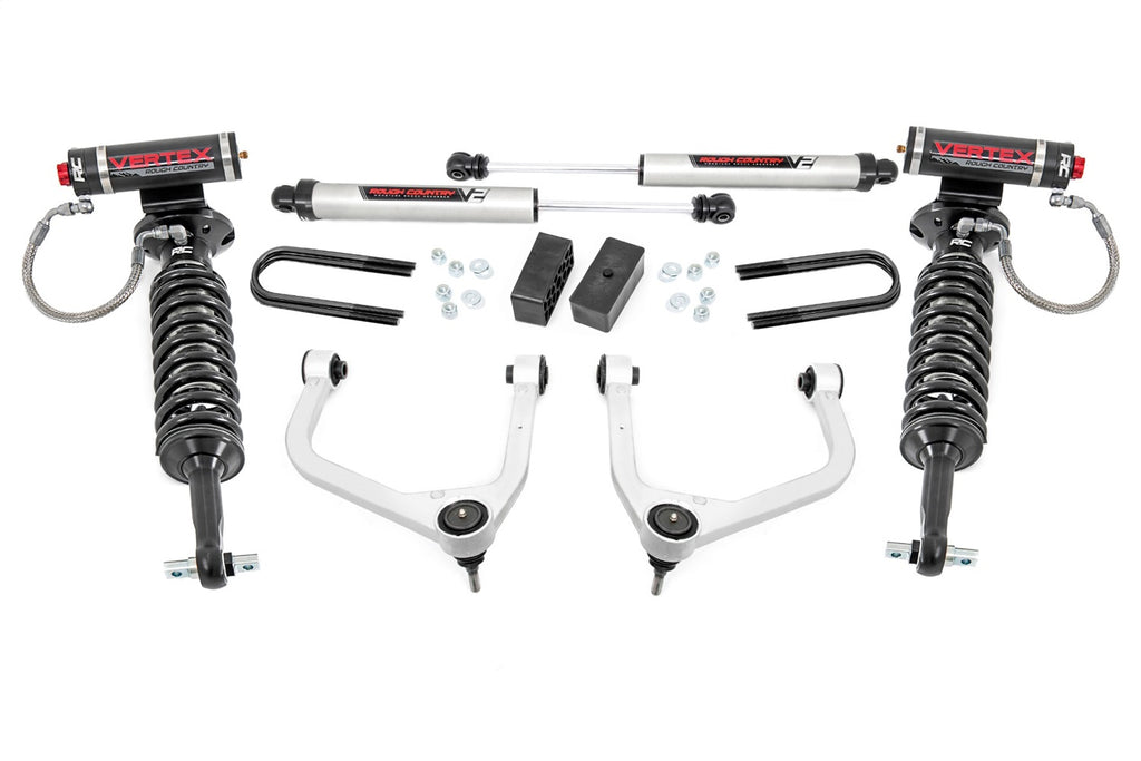 Rough Country 28857 Suspension Lift Kit w/Shocks for Select GMC Sierra