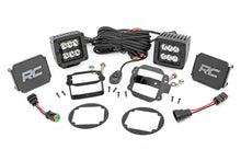 Load image into Gallery viewer, Rough Country 70630 Black Series LED Fog Light Kit for Select Jeep Wrangler, Jeep Wrangler JK
