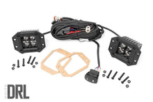 Load image into Gallery viewer, Rough Country 70803BLKDRL Black Series Cree LED Fog Light Kit