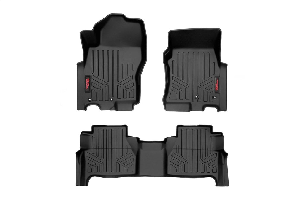 Rough Country M-80515 Heavy Duty Floor Mats for Select Nissan Frontier