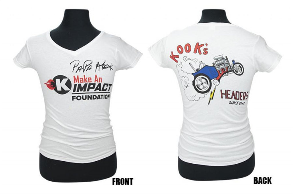 Kooks Custom Headers TS-100650-00 Papa Kook Foundation Women s T-Shirt-Small