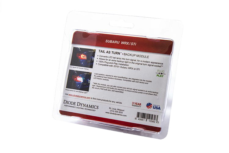 Diode Dynamics DD3012 Designed specifically for your vehicle to provide a modern LED appearance. for Select Subaru WRX, Subaru WRX STI