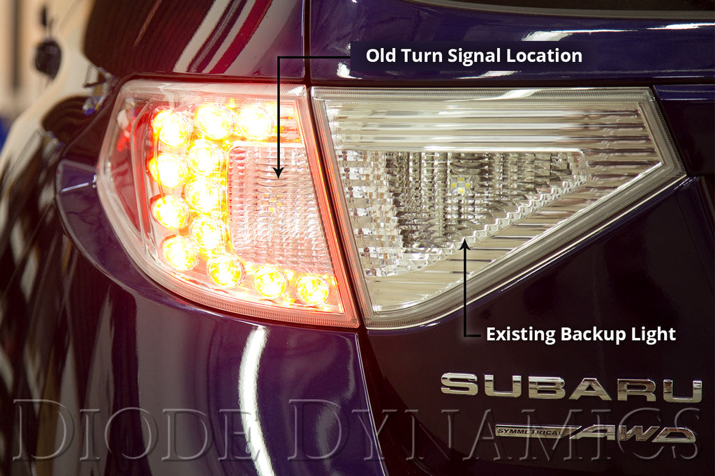 Diode Dynamics DD3010 Designed specifically for your vehicle to provide a modern LED appearance. for Select Subaru Impreza, Subaru WRX, Subaru WRX STI