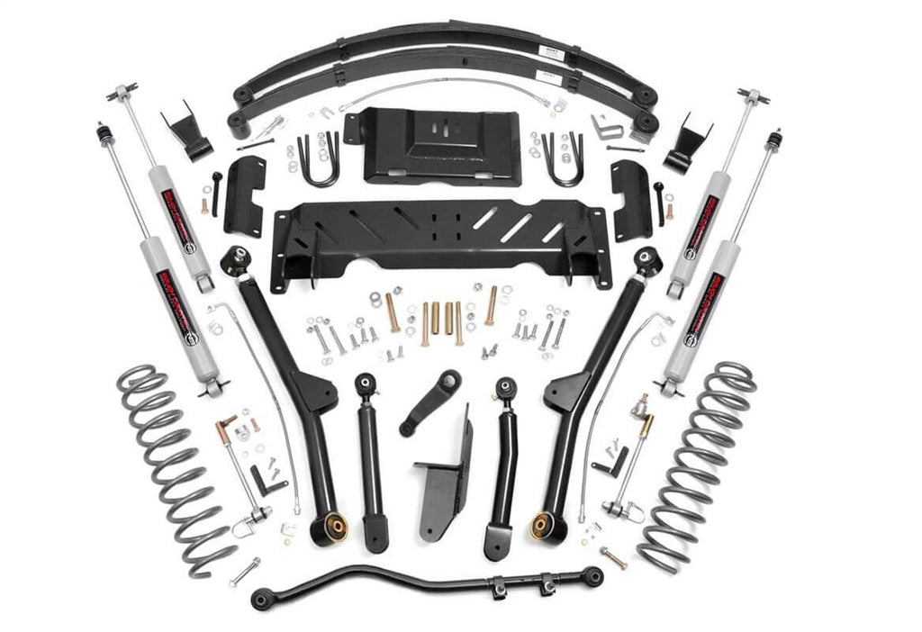 Rough Country 61822 X-Series Long Arm Suspension Lift Kit w/Shocks for Select Jeep Cherokee