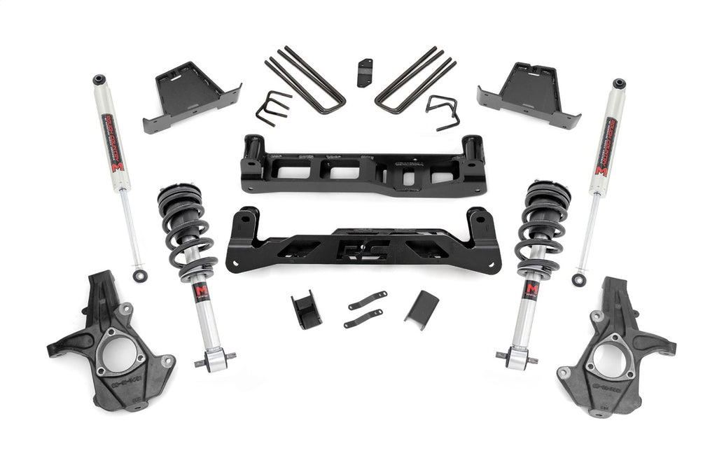Rough Country 26340 Suspension Lift Kit w/Shocks for Select Chevrolet Silverado 1500, GMC Sierra