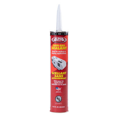 Lippert 862158 1010 Low VOC Non-Sag Sealant, Black - 10.3 Oz. Tube
