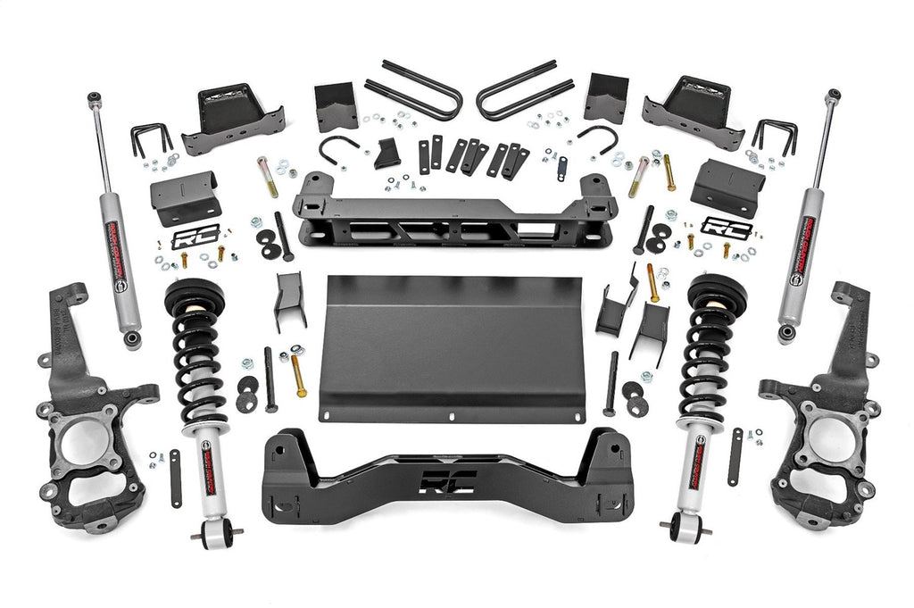 Rough Country 49931 Suspension Lift Kit w/Shocks for Select Ford F-150
