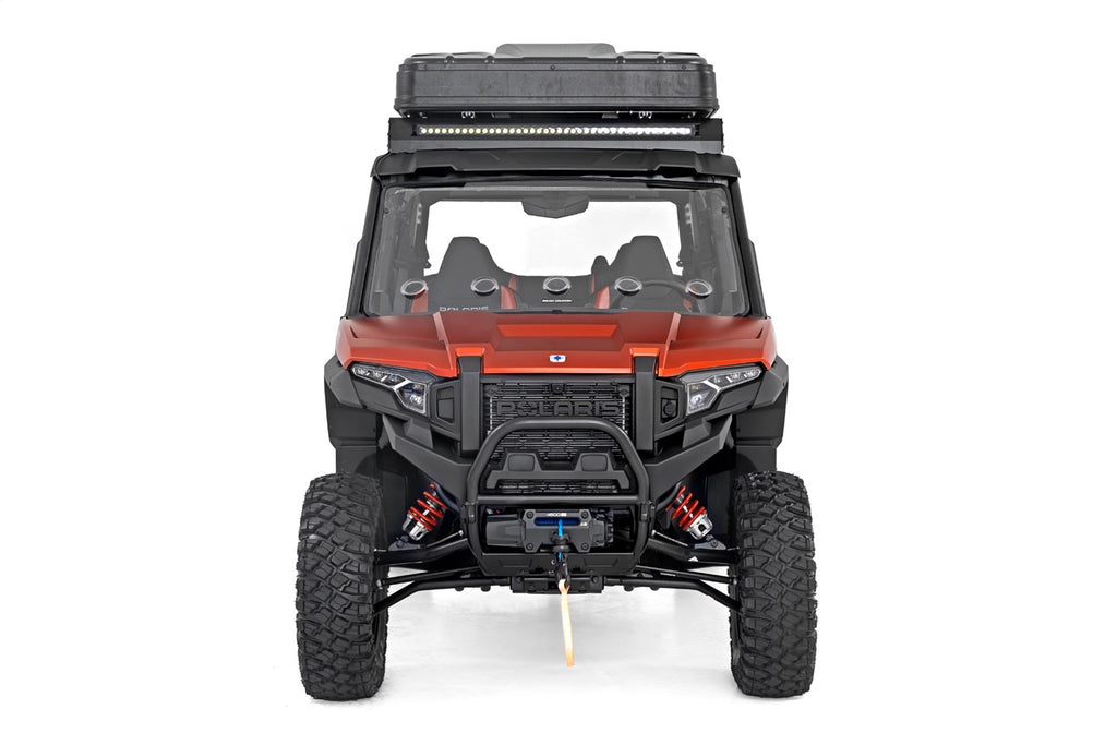 Rough Country 98202410 Windshield for Select Polaris XPEDITION ADV 5 Northstar, Polaris XPEDITION ADV 5 Premium, Polaris XPEDITION ADV 5 Ultimate, Polaris XPEDITION ADV Northstar, Polaris XPEDITION ADV Premium, Polaris XPEDITION ADV Ultimate, Polaris