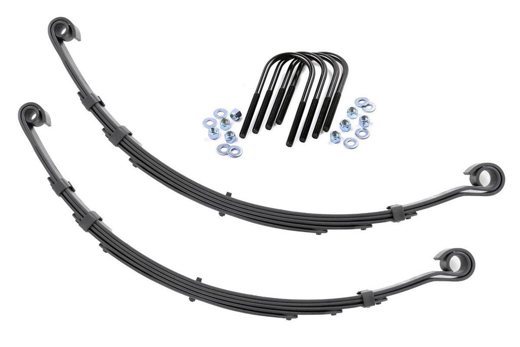 Rough Country 8019KIT Leaf Spring for Select Jeep CJ5, Jeep Scrambler