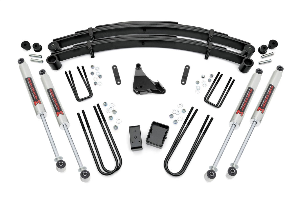 Rough Country 49640 Suspension Lift Kit w/Shocks for Select Ford F-250 Super Duty, Ford F-350 Super Duty