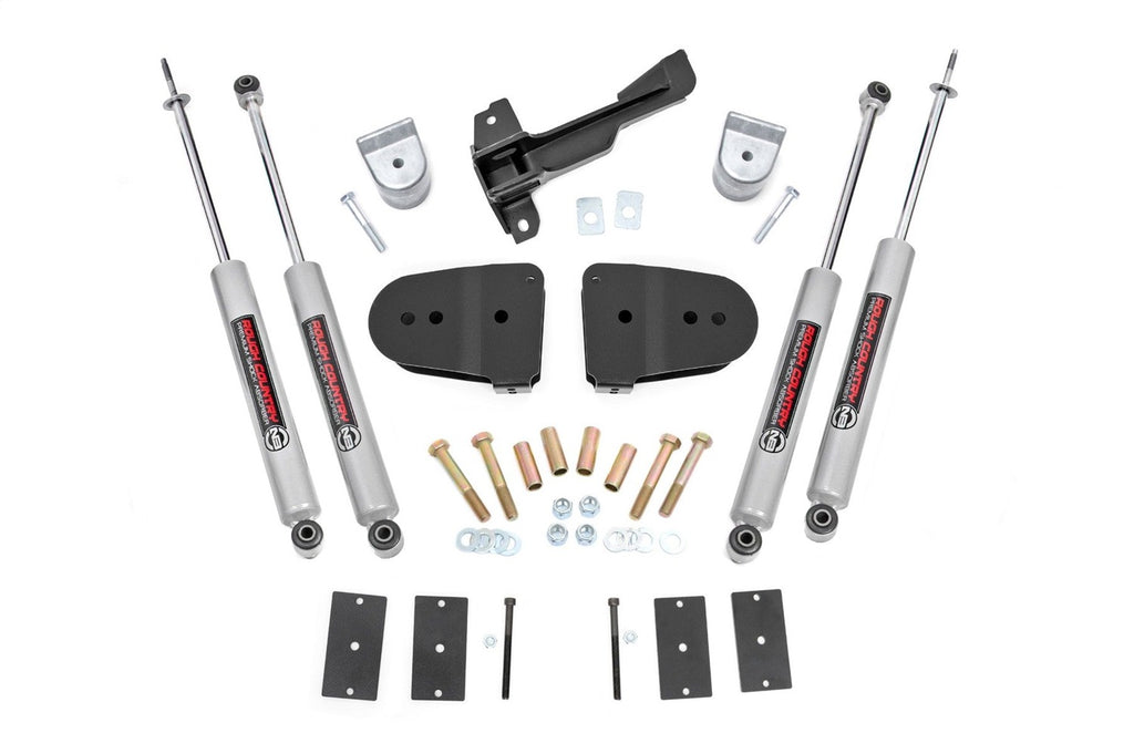 Rough Country 44230 Suspension Lift Kit w/Shocks for Select Ford F-250 Super Duty, Ford F-350 Super Duty