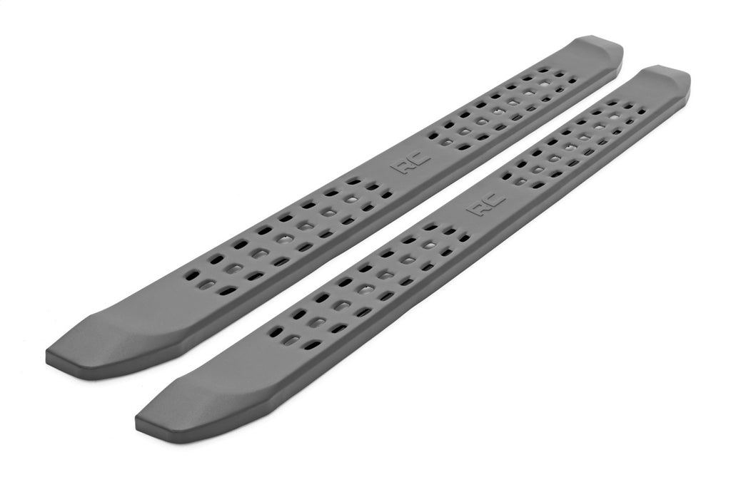 Rough Country 44001 Running Boards for Select Chevrolet Silverado 1500, Chevrolet Silverado HD, Chevrolet Silverado HD, GMC Sierra 1500, GMC Sierra HD, GMC Sierra HD