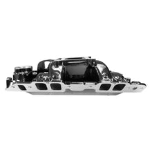 Load image into Gallery viewer, Edelbrock 7562-BP RPM Air-Gap Big Block Chevy 2-R Intake Manifold, Black Plasma Finish for Select Avanti II, Chevrolet Bel Air, Chevrolet Biscayne, Chevrolet Blazer, Chevrolet Brookwood, Chevrolet C10, Chevrolet C10 Pickup, Chevrolet C10 Suburban,