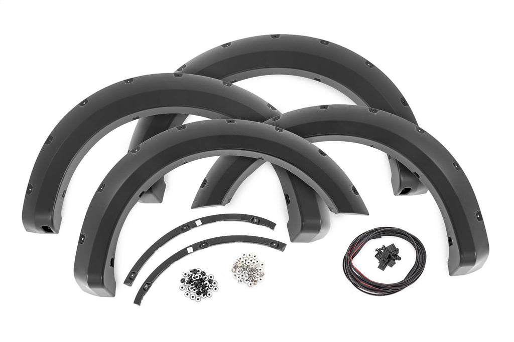 Rough Country F-F10911A Pocket Fender Flares for Select Ford F-150