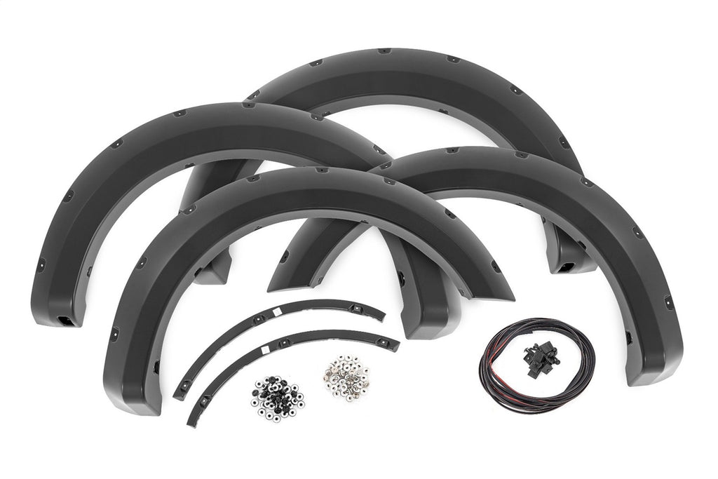 Rough Country F-F10911A-UJ Pocket Fender Flares for Select Ford F-150