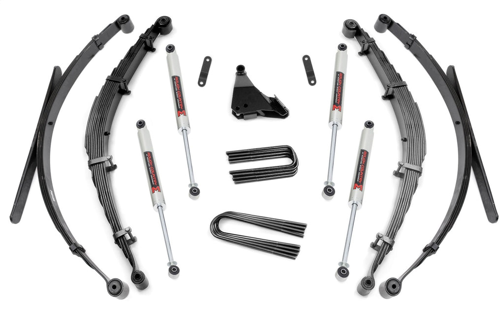 Rough Country 50140 Suspension Lift Kit w/Shocks for Select Ford F-250 Super Duty, Ford F-350 Super Duty